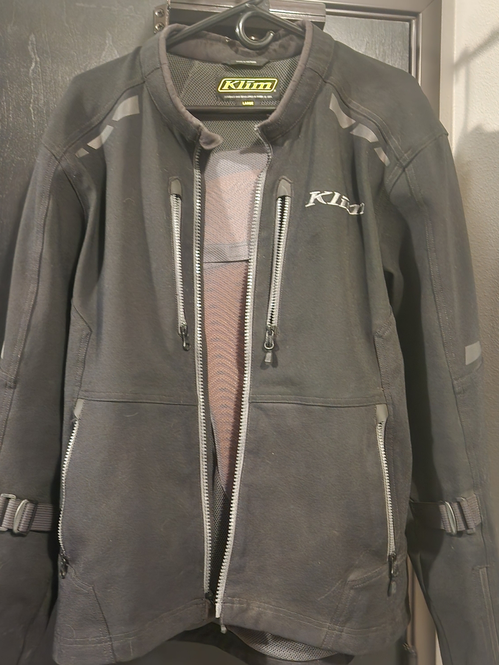 Klim Men's Black Motorcycle Jacket